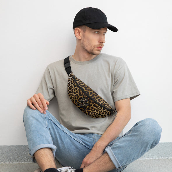 Natural Leopard Animal Print Fanny Pack - Fanny Packs - Travel Life Senses