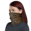 Timondi Natural Leopard Animal Print Neck Gaiter and Bandana - Neck Gaiter Combo for Him & Her - Travel Life Senses