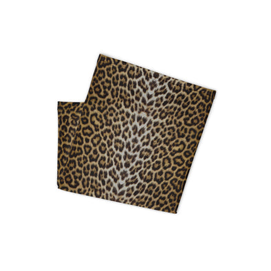 Timondi Natural Leopard Animal Print Neck Gaiter and Bandana - Neck Gaiter Combo for Him & Her - Travel Life Senses