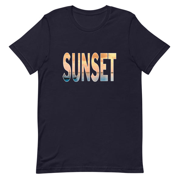 Timondi Sunset in the Maldives Short Sleeve T-Shirt