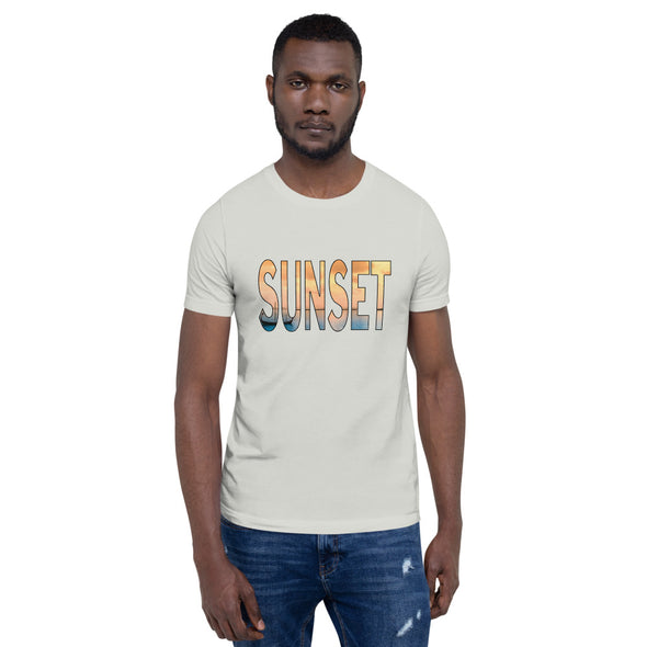 Timondi Sunset in the Maldives Short Sleeve T-Shirt