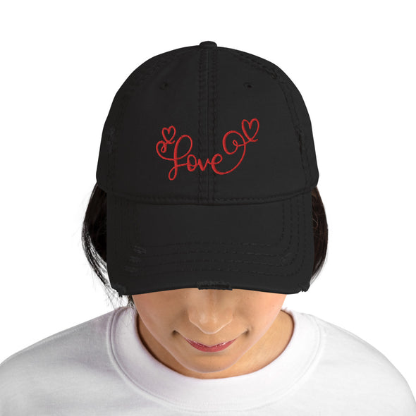 Distressed Share your Love Cap - Caps for Her - Travel Life Senses