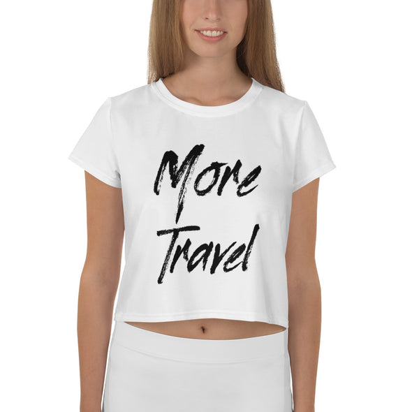 Timondi More Travel Crop T-Shirt - Crop T-Shirts - Travel Life Senses