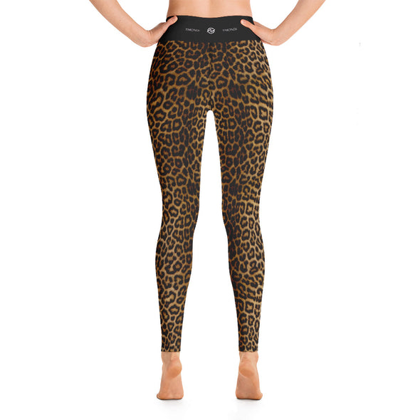 Timondi Realistic Leopard Yoga Leggings - Yoga Leggings - Travel Life Senses