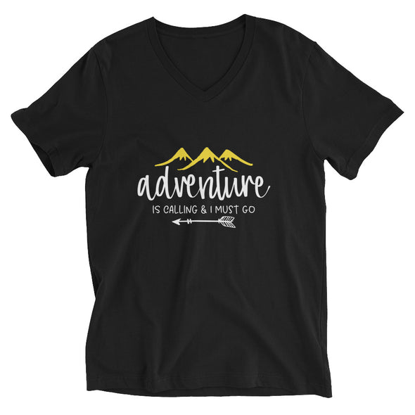 L'aventure appelle - T-shirt unisexe à manches courtes