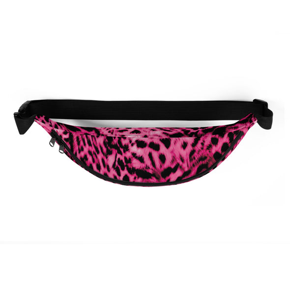 Panther Animal Print Pink Fanny Pack - Fanny Packs - Travel Life Senses