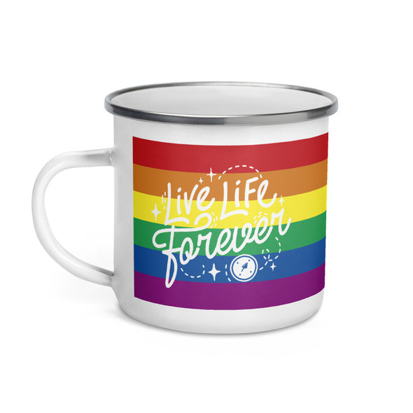 Timondi Live Life Forever LGBTQ Outdoor Mug