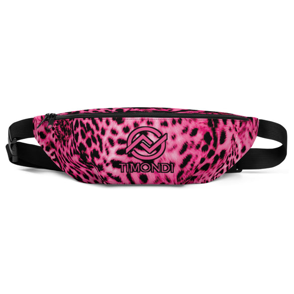 Panther Animal Print Pink Fanny Pack - Fanny Packs - Travel Life Senses