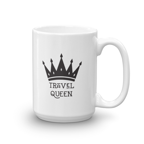 Travel Life Senses - Travel Queen Mug - Mugs - Travel Life Senses