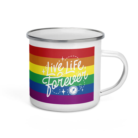 Timondi Live Life Forever LGBTQ Outdoor Mug