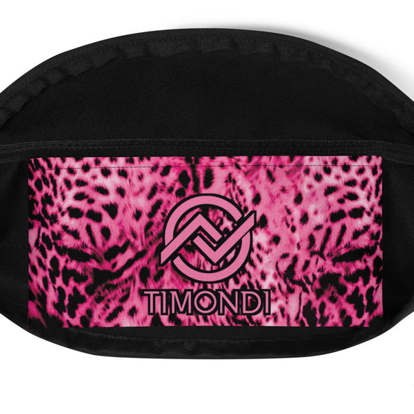 Panther Animal Print Pink Fanny Pack - Fanny Packs - Travel Life Senses