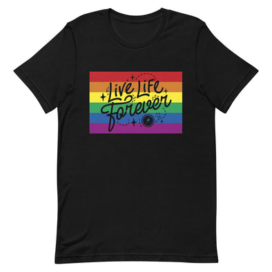 Timondi Live Life Forever LGBTQ Short Sleeve T-Shirt