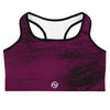 Marble Sports bra Bordeaux - Sports Bras - Travel Life Senses