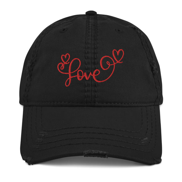 Distressed Share your Love Cap - Caps for Her - Travel Life Senses