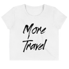 Timondi More Travel Crop T-Shirt - Crop T-Shirts - Travel Life Senses