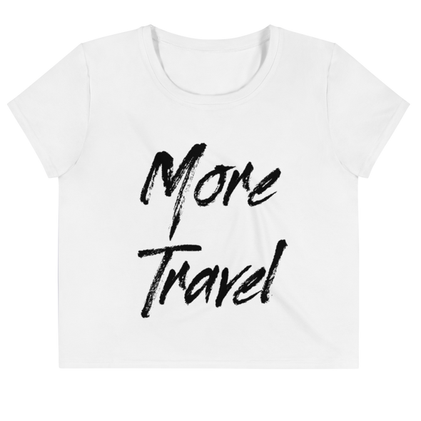 Timondi More Travel Crop T-Shirt - Crop T-Shirts - Travel Life Senses