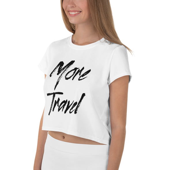 Timondi More Travel Crop T-Shirt - Crop T-Shirts - Travel Life Senses